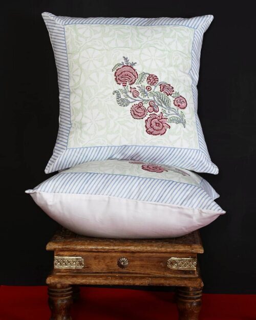 Bold Floral Quilted Cushion Covers